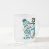 Snowman & Friends Coffee Tasse (VorderseiteRechts)