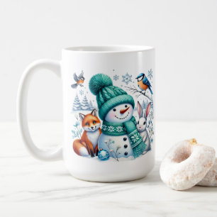 Snowman & Friends Coffee Tasse