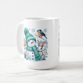 Snowman & Friends Coffee Tasse (Vorderseite Links)
