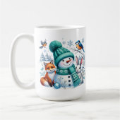 Snowman & Friends Coffee Tasse (Links)