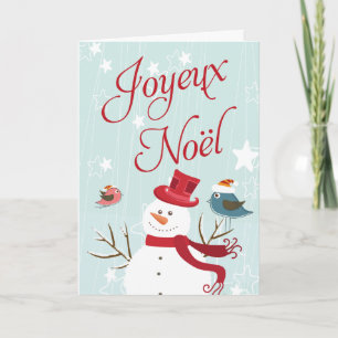 Snowman Frohe Weihnachten Christmas Cards
