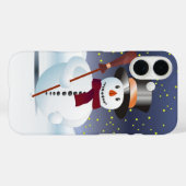 Snowman für Weihnachten Case-Mate iPhone Hülle (Rückseite (Horizontal))