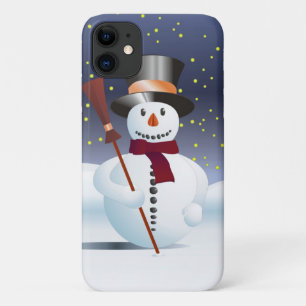 Snowman für Weihnachten Case-Mate iPhone Hülle