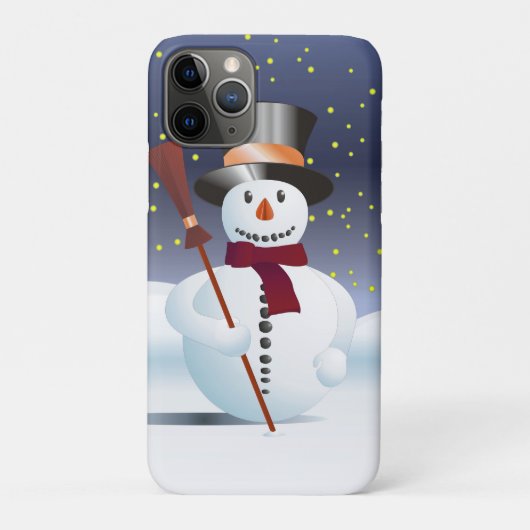 Snowman für Xmas iPhone 7 Fall Case-Mate iPhone Hülle (Rückseite)
