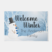 Snowman Fußmatte (Vorderseite)