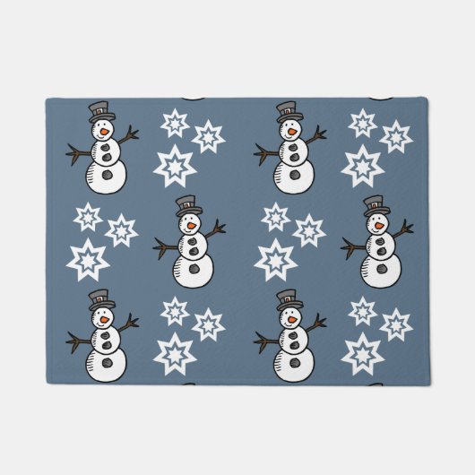 Snowman Fußmatte (Vorderseite)