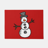 Snowman Fußmatte (Vorderseite)