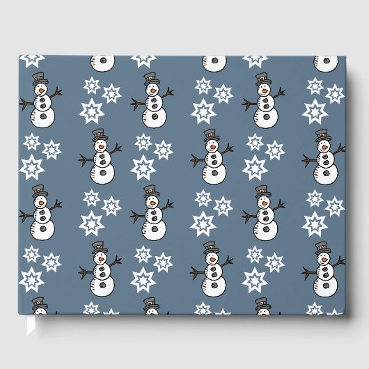 Snowman Gästebuch (Vorderseite)