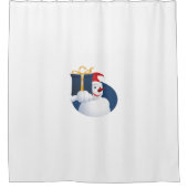Snowman geben... duschvorhang (Vorderseite)