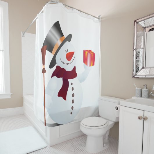 Snowman geben... duschvorhang (Beispiel)