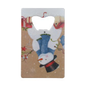 Snowman Geldbeutel Flaschenöffner (Rückseite)