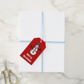 Snowman Geschenkanhänger (Mit Garn)