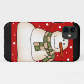 Snowman Geschenke Case-Mate iPhone Hülle (Rückseite (Horizontal))