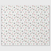Snowman Geschenkpapier (Flach)