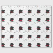 Snowman Geschenkpapier (Flach)