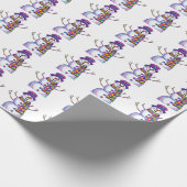 Snowman Geschenkpapier (Ecke)