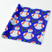 Snowman Geschenkpapier (Ungerollt)
