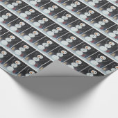 Snowman Geschenkpapier (Ecke)