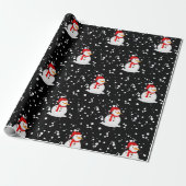 "Snowman" Geschenkpapier (Ungerollt)