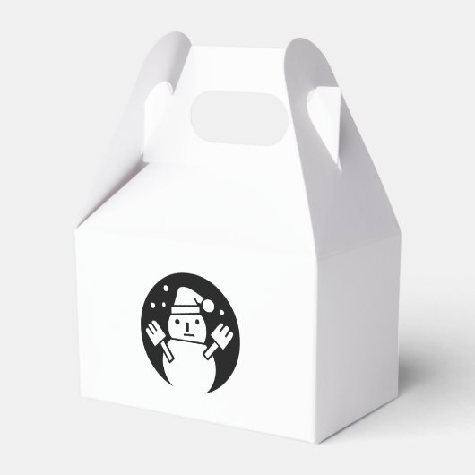 Snowman Geschenkschachtel (Vorderseite)