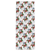 Snowman Geschenktüte Für Weinflaschen (Rückseite)