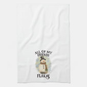 Snowman Geschirrtuch (Vertikal)