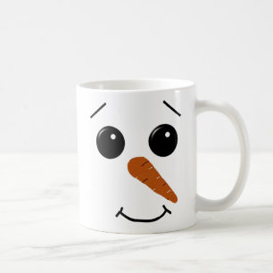 Snowman-Gesichts-Tasse Kaffeetasse