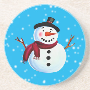 Snowman Getränkeuntersetzer