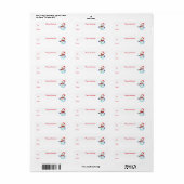 Snowman Gift Tags (Vorne)