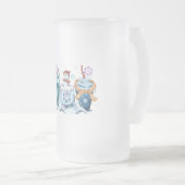 Snowman Glass Tasse (VorderseiteRechts)