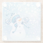 Snowman Glasuntersetzer (Rückseite)