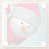 Snowman Glasuntersetzer (Rückseite)