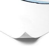 Snowman Gloss Poster (Ecke)