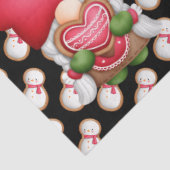 Snowman Gnome Anpassungsfarbe Seidenpapier (Ausschnitt)