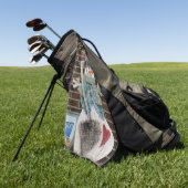 Snowman Golfhandtuch (Gras)