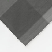 Snowman Gray Buffalo Kariert Fleece Blanket (Ecke)