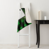 Snowman Green Buffalo Kariert Sherpa Blanket Sherpadecke (Beispiel)