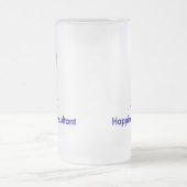 Snowman Happiness Consultant Mattglas Bierglas (Mittel)