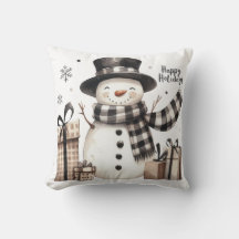 Snowman Happy Holidays