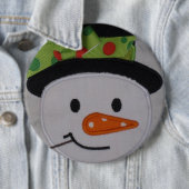 Snowman Holiday Button (Beispiel)