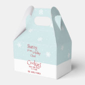 Snowman Holiday Cheer Geschenkschachtel (Rückseite)