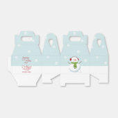 Snowman Holiday Cheer Geschenkschachtel (Ungefaltet)