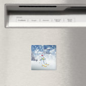 Snowman Holiday Christmas Magnet (In Situ (Geschirrspüler))