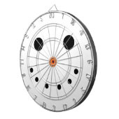 Snowman Holiday Dartboard Dartscheibe (Vorderseite rechts)