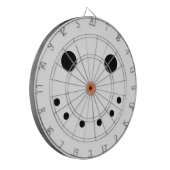 Snowman Holiday Dartboard Dartscheibe (Vorderseite Links)