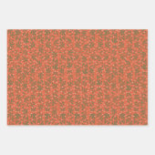 Snowman holiday geschenkpapier set (Vorderseite 3)