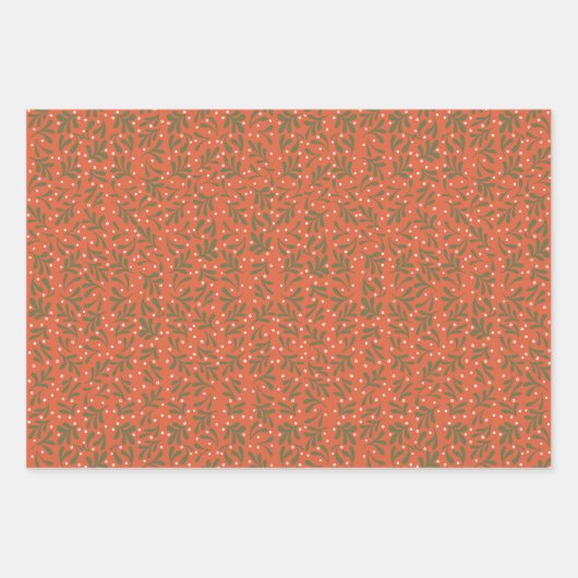 Snowman holiday geschenkpapier set (Vorderseite 3)