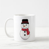 Snowman Holiday Kaffeetasse (Links)