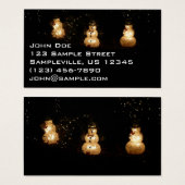 Snowman Holiday Light Display (Vorne & Hinten)