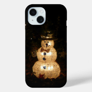 Snowman Holiday Light Display Case-Mate iPhone Hülle